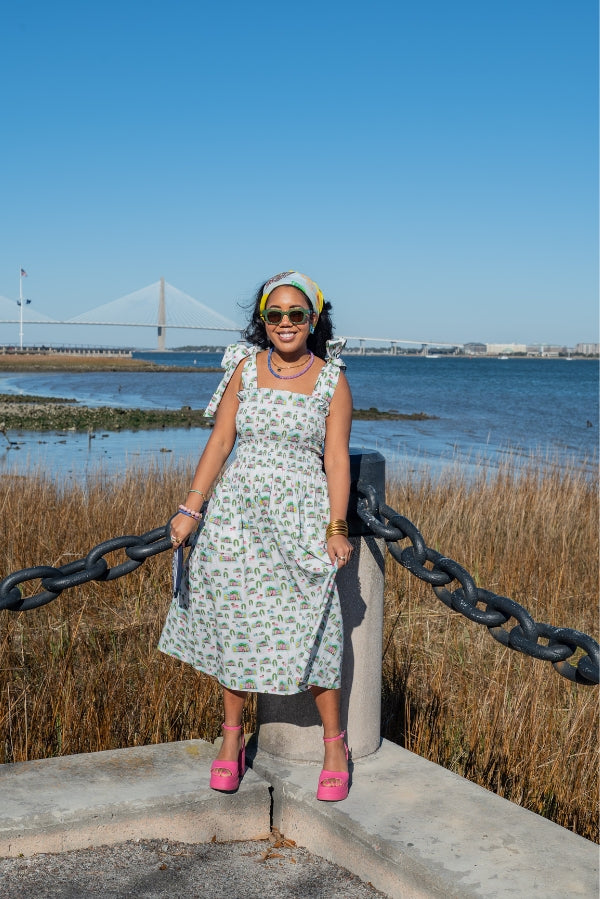 The Rainbow Row Dress