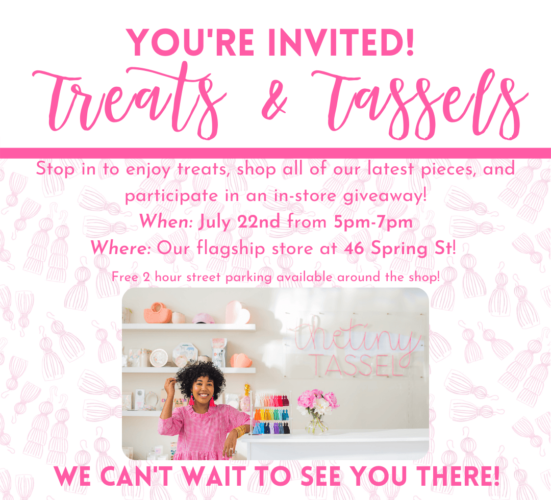 July 22nd 5-7pm - TheTinyTassel