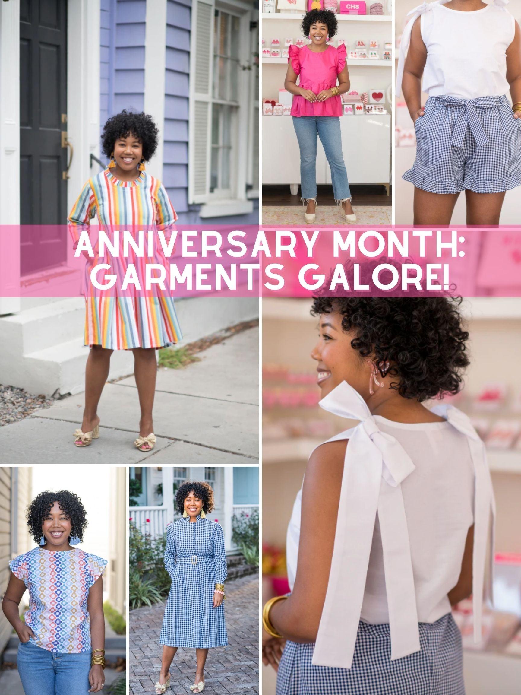 The Tiny Tassel's Anniversary Month: Garments, Galore! - TheTinyTassel
