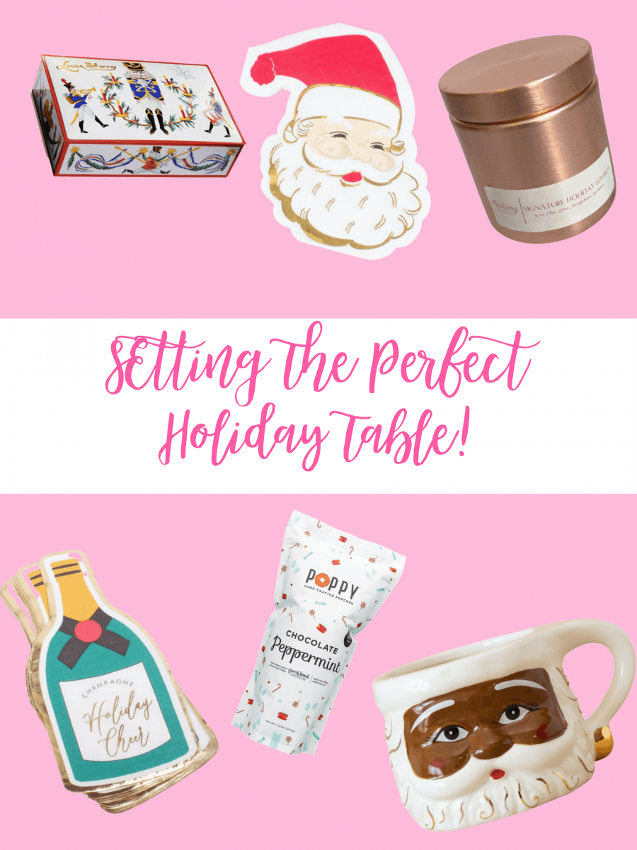 Setting The Perfect Holiday Table!