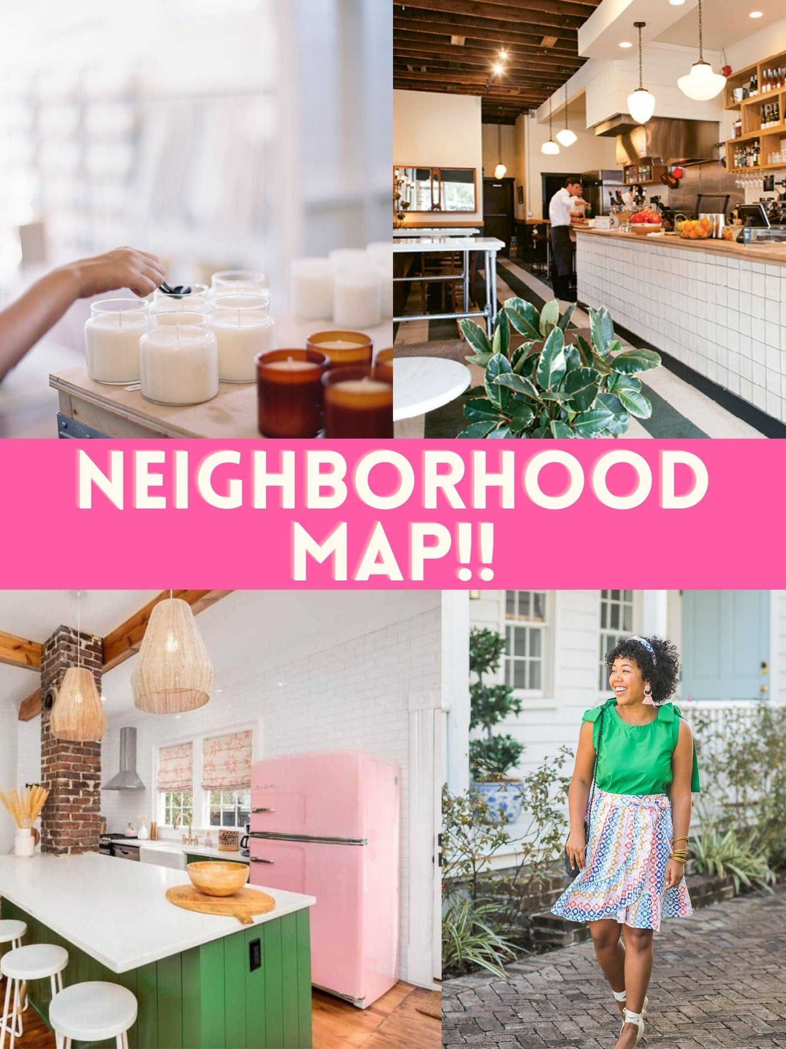 Neighborhood Map - TheTinyTassel