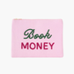 The Book Money Mini Clutch in Pink & Green