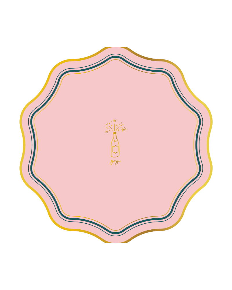 Yay Icon Party Plates