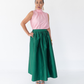 The Montagu Skirt in Emerald Green Pre-Order