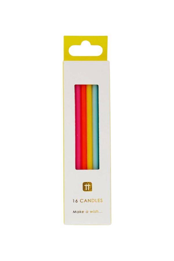 Rainbow Birthday Candles - TheTinyTassel