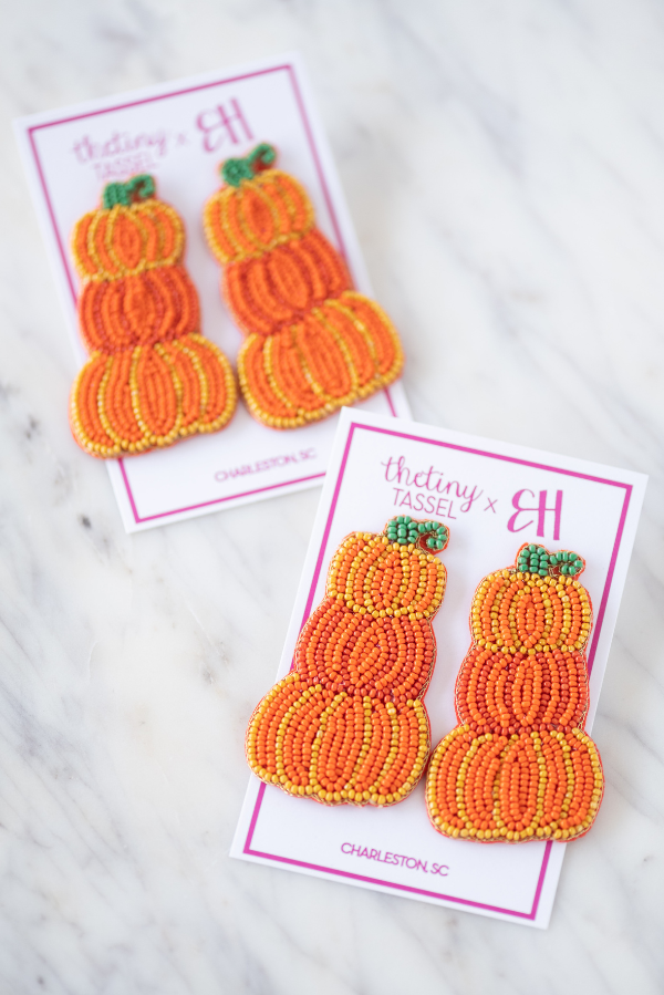 The #EHxTTT Pumpkin Earring