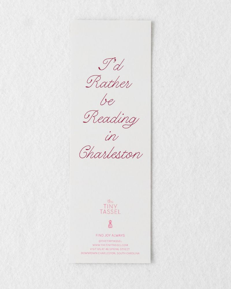 The Charleston Bookmark