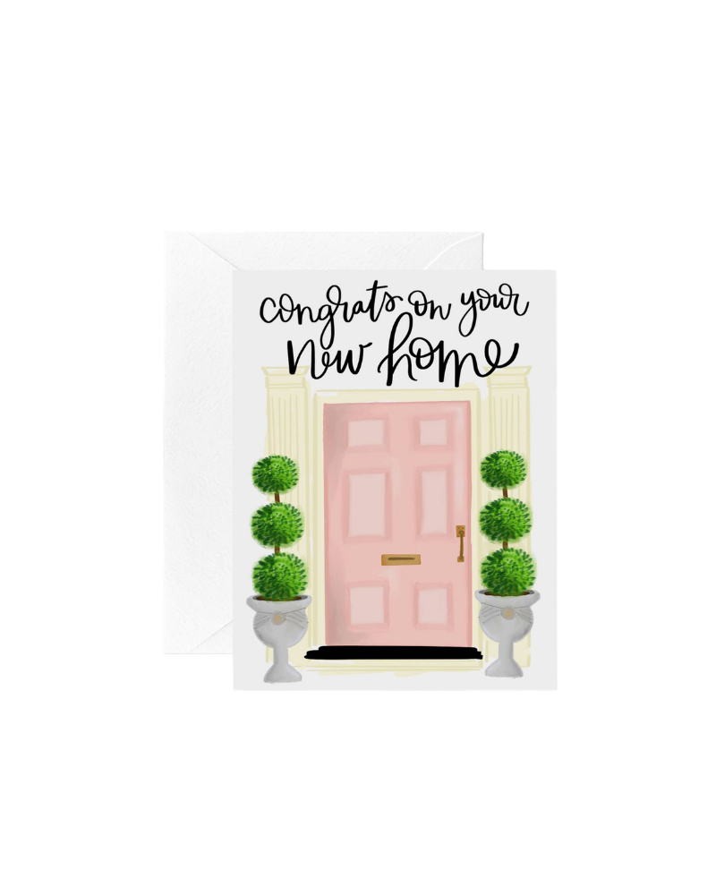 Pink Door Congrats Greeting Card