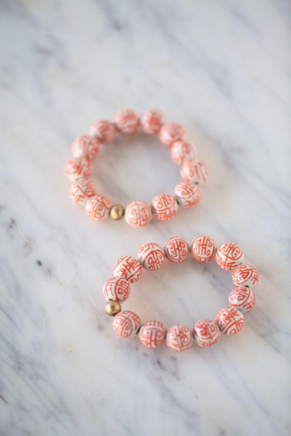 The Barre Bracelet in Orange - TheTinyTassel