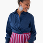 The Hasell Shirt in Navy