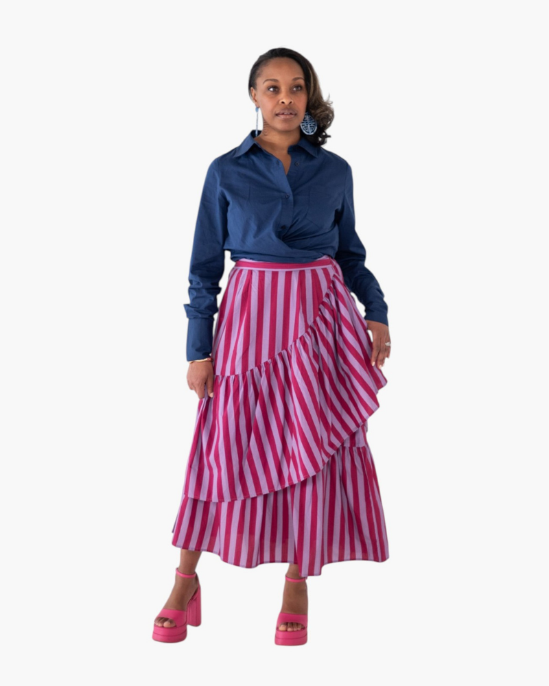The Hasell Shirt in Navy
