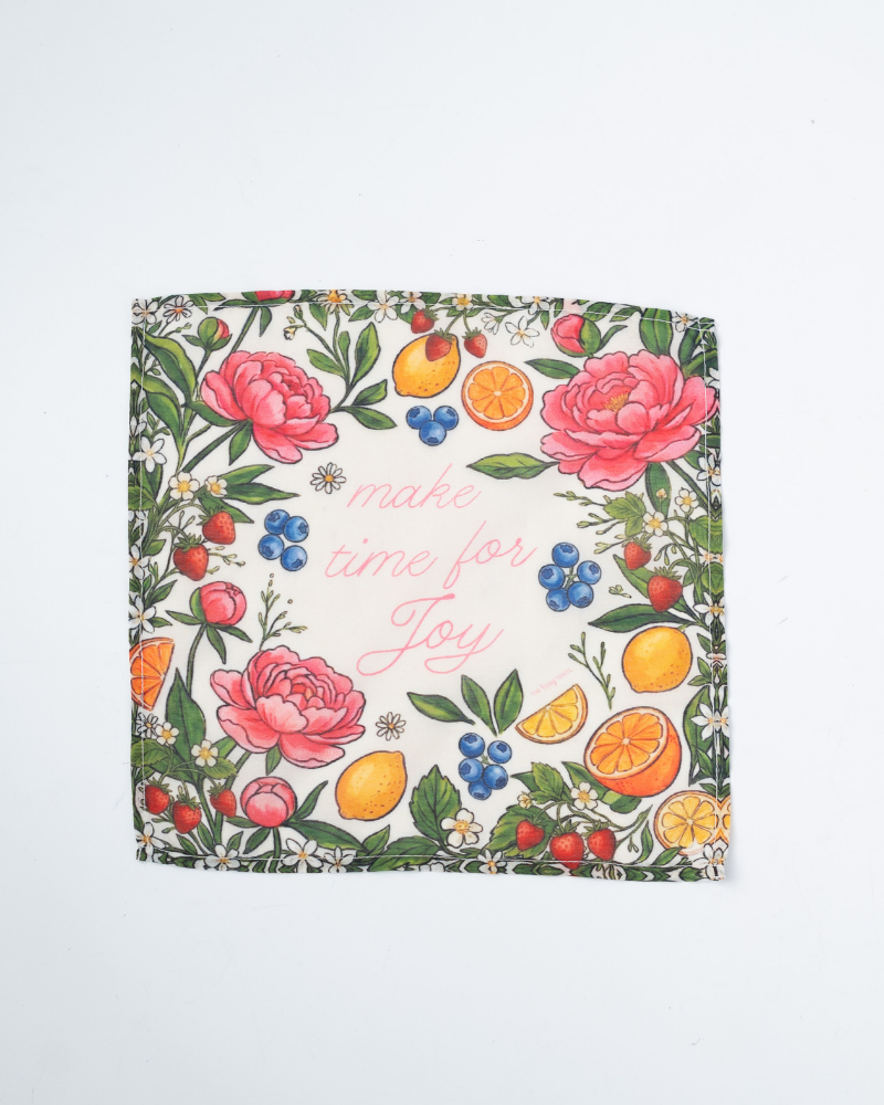 The Make Time For Joy Handkerchief