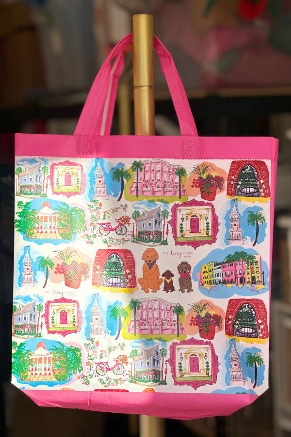 The Tiny Tassel Reusable Shopping Bag