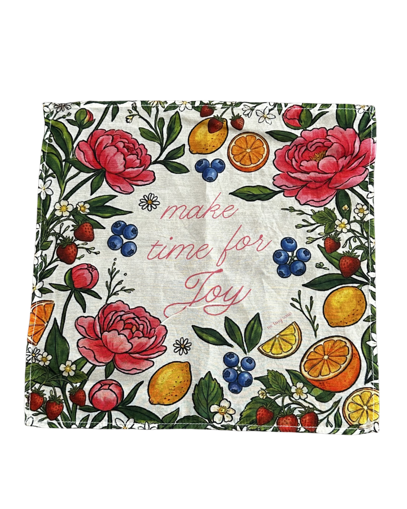 The Make Time For Joy Handkerchief