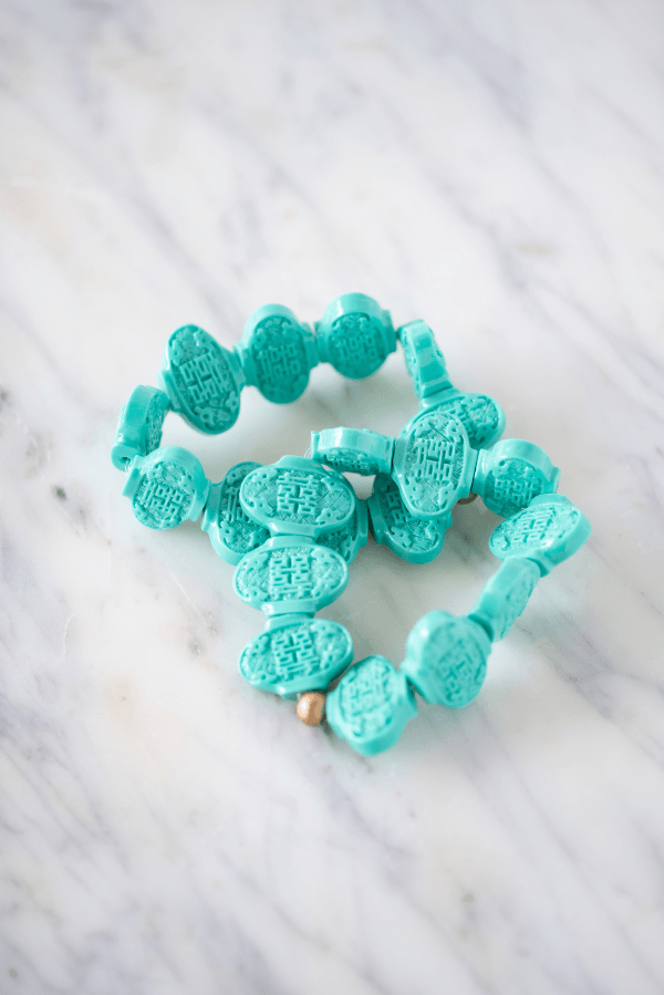 The Fulton Bracelet in Turquoise - TheTinyTassel