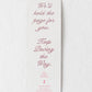 The Keep Paving The Way Bookmark