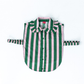 The Pink & Green Stripe Collar