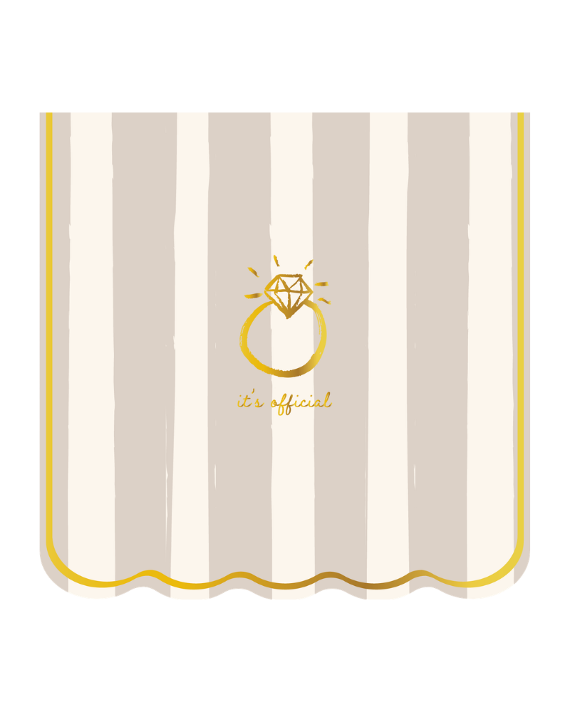 It's Offical Icon Cocktail Napkins