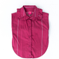 The Plum Pinstripe Collar