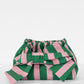 The Mimi Clutch in Heritage Stripe