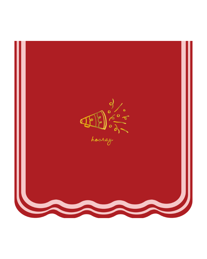 Hooray Icon Cocktail Napkins