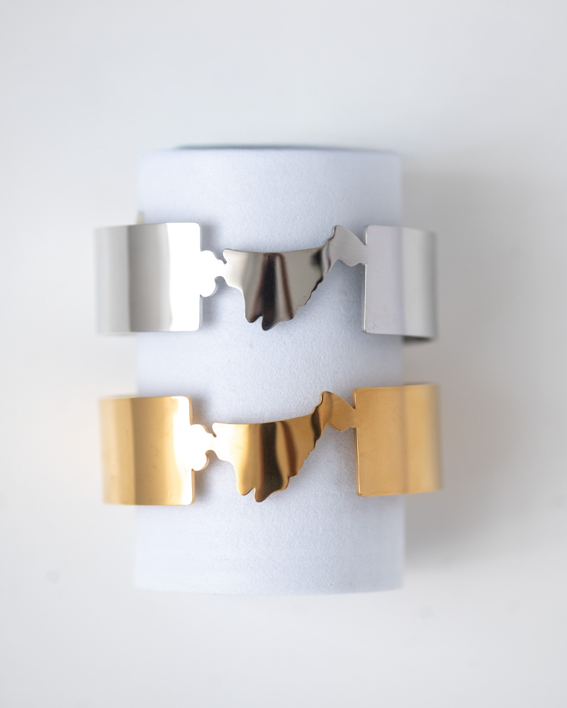 The Vineyard Bangle in Silver