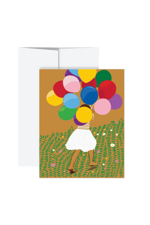 Birthday Balloons Card - TheTinyTassel