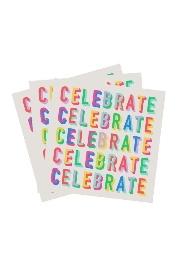 Celebrate Cocktail Napkins - TheTinyTassel