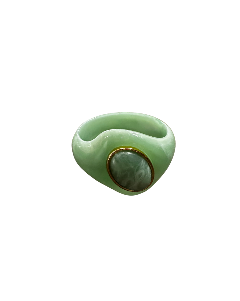 The Grove Bangle in Mint