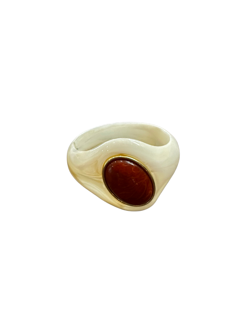 The Grove Bangle in White