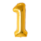 Jumbo Gold Number Balloon - TheTinyTassel