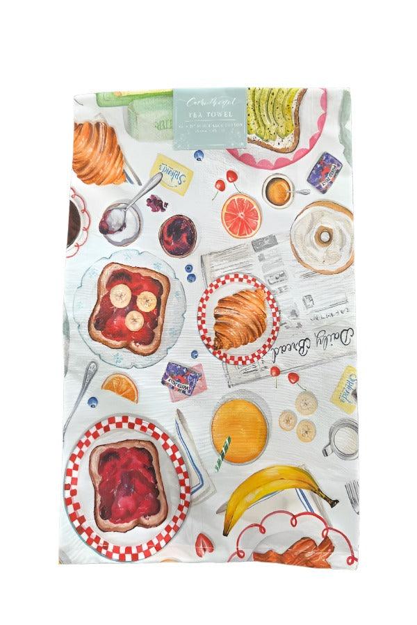 The Breakfast Spread Tea Towel - TheTinyTassel