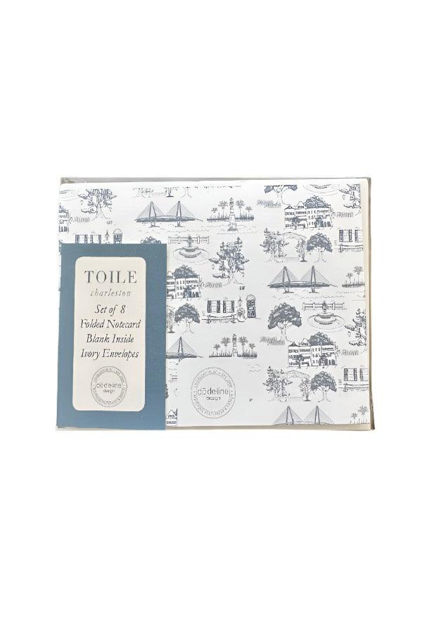 The Charleston Toile Boxed Stationary Set - TheTinyTassel