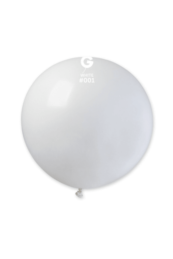 Jumbo White Latex Balloon - TheTinyTassel