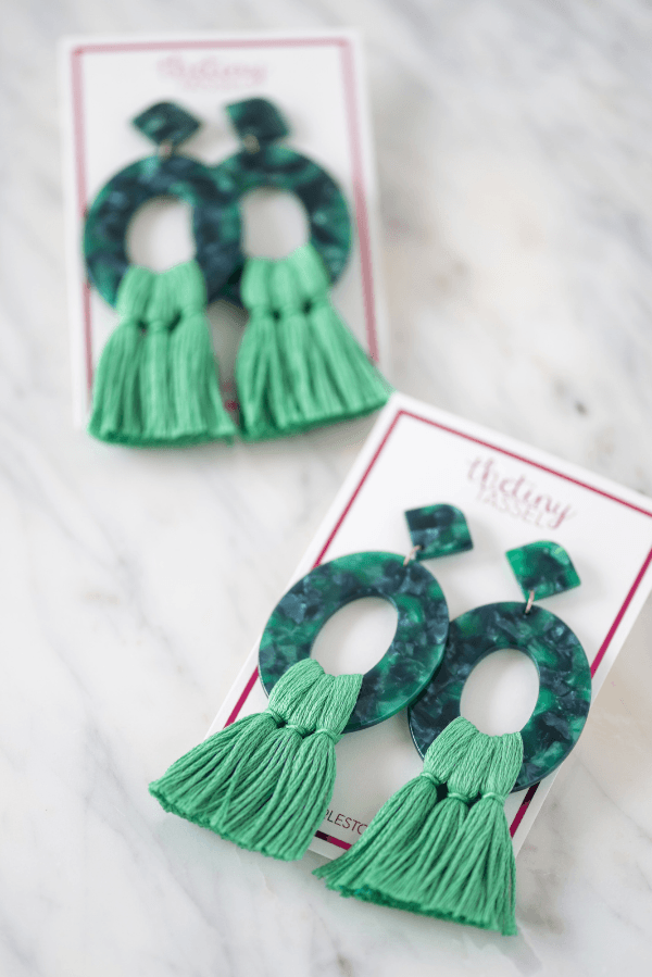 The Tribeca Tassel Earring - TheTinyTassel