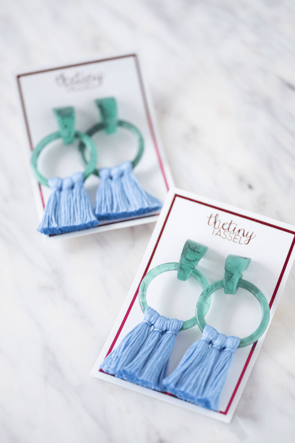 The Loraine Tassel Earring - TheTinyTassel