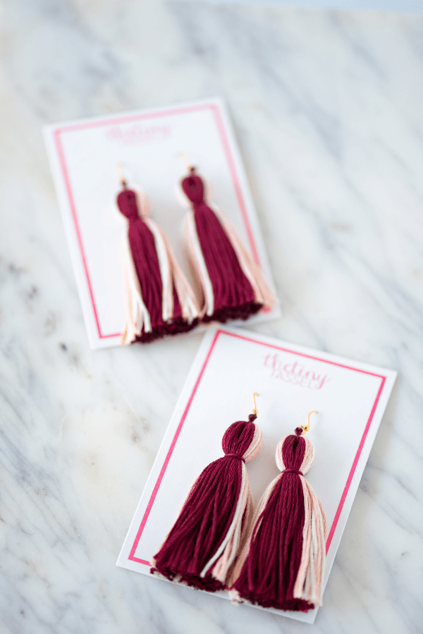 The Dunbar Tassel Earring - TheTinyTassel