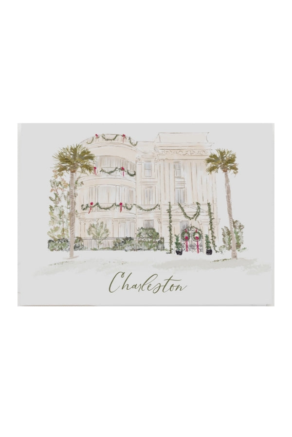 The Charleston Christmas Greeting Card