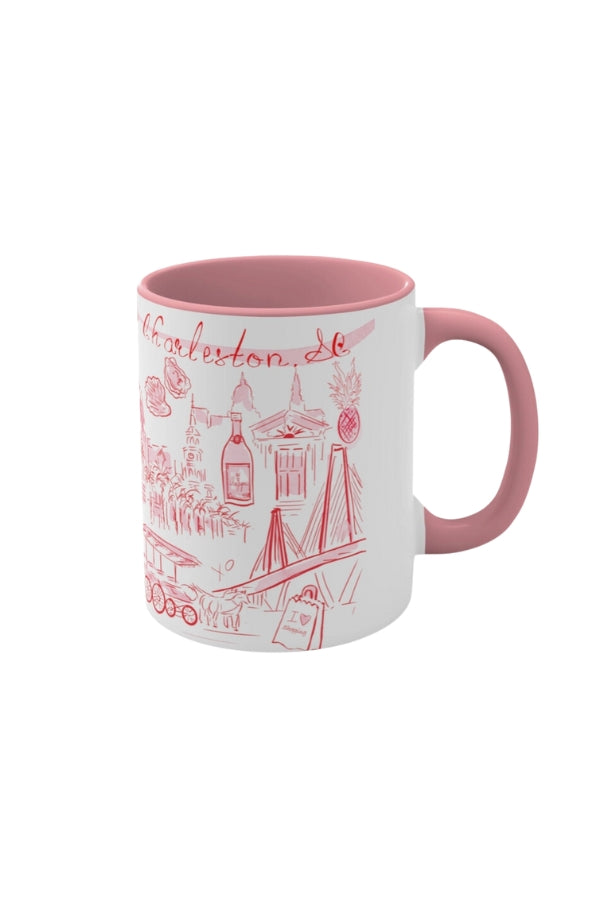 The Pink Charleston Mug