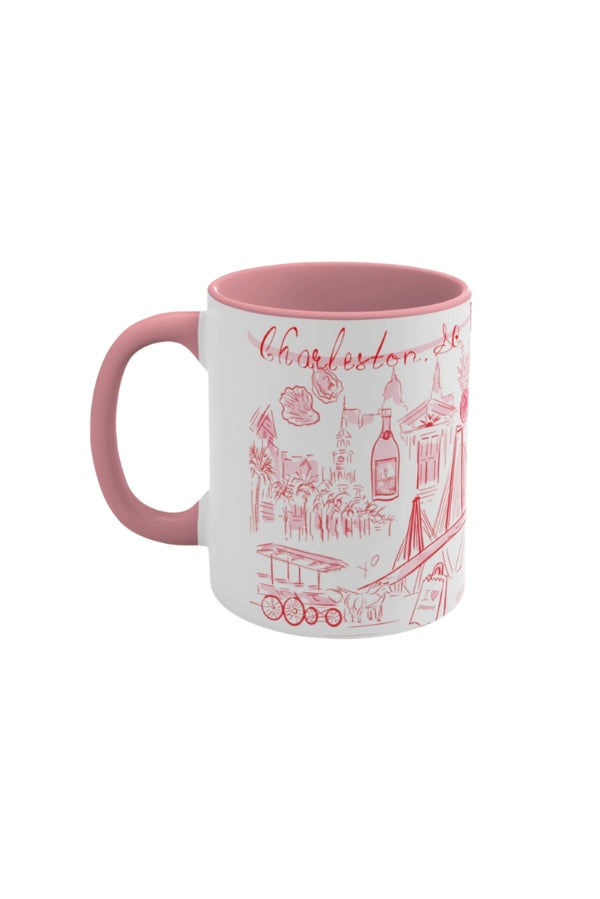 The Pink Charleston Mug