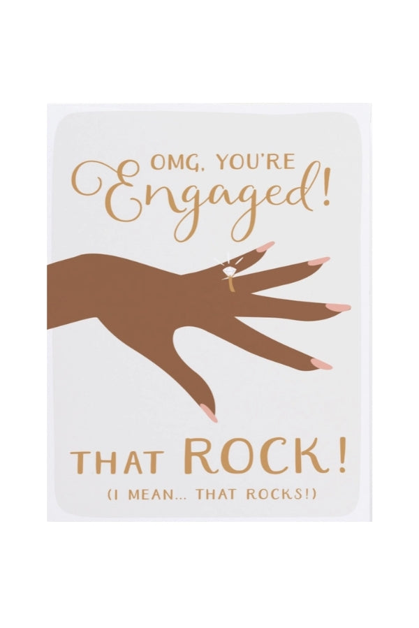 Omg You&#39;re Engaged Card