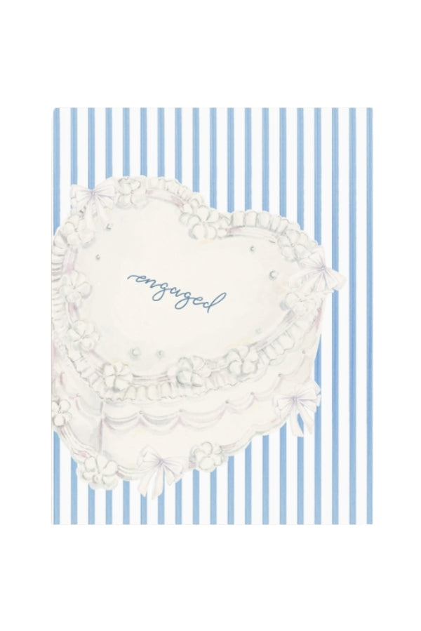 The Engagement Cake Card