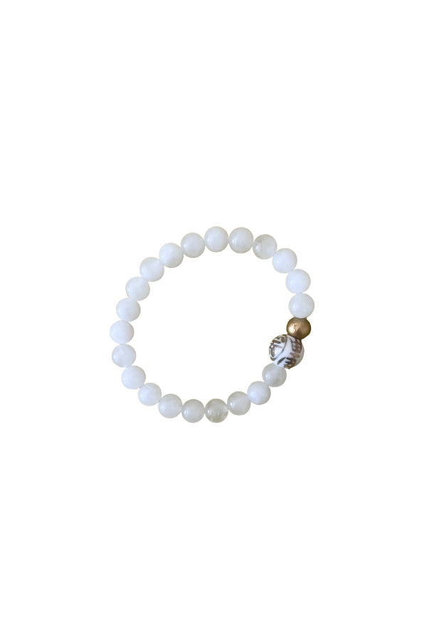 The Darcy Bracelet in White