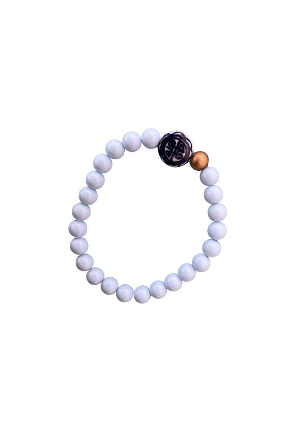 The Darcy Bracelet in Light Blue