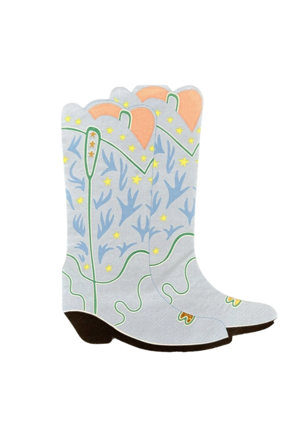 The Cowboy Boot Napkin Set