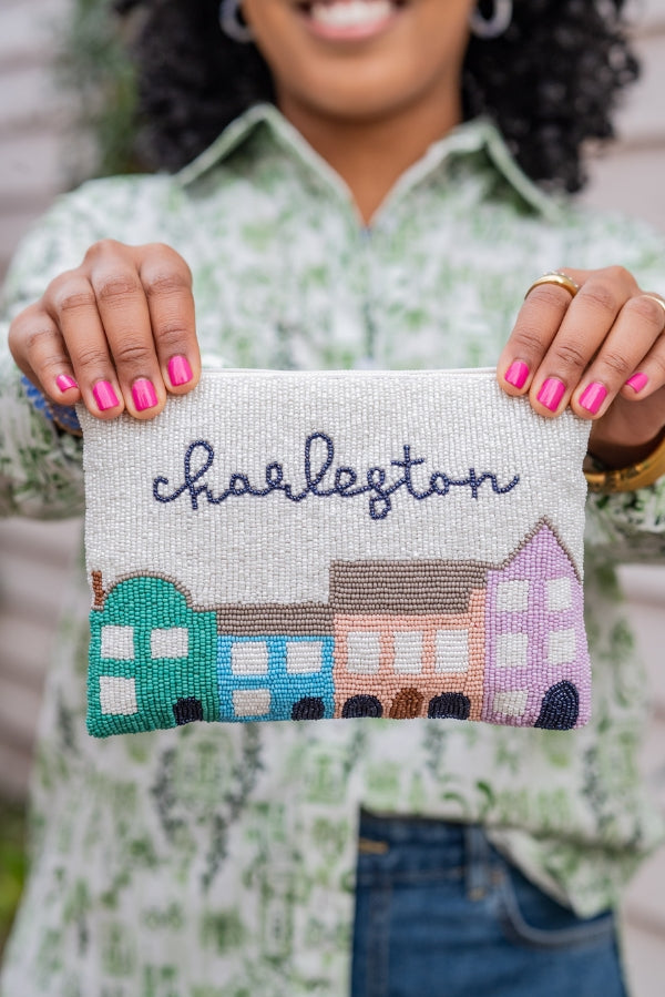 The Rainbow Row Mini Clutch