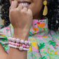 The Darcy Bracelet in Pink