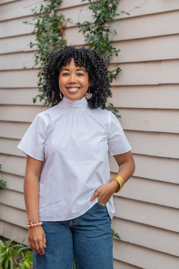 The Heriot Top in White