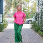 The Heriot Top in Pink
