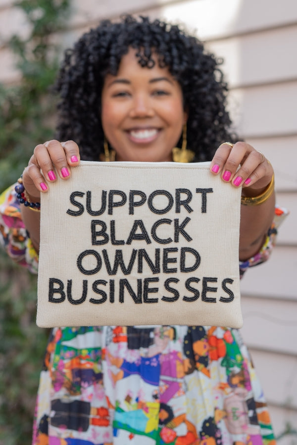 The Support Black Owned Businesses Clutch